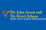 Dr. JOHN ARSEN & Dr. KRISTI SCHONS  DPM logo
