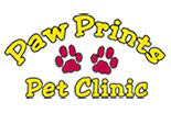 PAW PRINTS & PET CLINIC logo