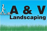A & V LANDSCAPING logo