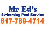 MR. ED'S SWIMMING POOL SERVICE logo