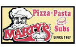 Marty's Pizza logo