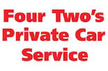 FOUR TWO'S PRIVATE CAR SERVICE logo