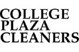 COLLEGE PLAZA CLEANERS logo