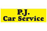 P.J. CAR SERVICE logo