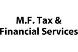 M.F. TAX AND FINANCIAL SERVICES logo