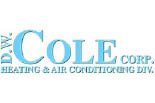 DW COLE HEATING & AIR CONDITIONING logo
