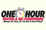 One Hour Heating & Air Conditioning logo