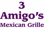 3 AMIGOS MEXICAN GRILL logo