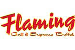 FLAMING GRILL & BUFFET logo