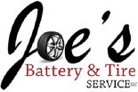 JOE'S BATTERY AND TIRE SERVICE logo