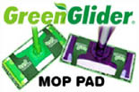 Green Glider Mop Pad. Save $$$ logo