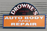 DROWNES AUTO BODY logo