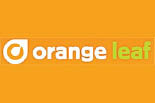 ORANGE LEAF logo