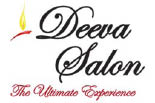 DEEVA SALON^ logo