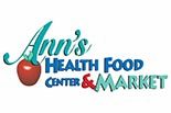 ANN'S HEALTH FOOD CENTER & MARKET logo