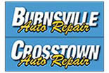BURNSVILLE & CROSSTOWN AUTO REPAIR logo