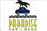 PARADISE CAR WASH logo
