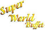 SUPER WORLD BUFFET logo