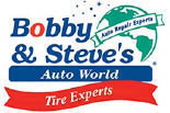 BOBBY & STEVE'S AUTO WORLD logo