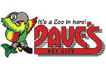 DAVE'S SODA & PET CITY logo