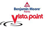 BENJAMIN MOORE PAINTS @ VISTA PAINT STORES logo