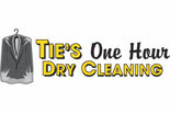 Ties 1 Hour Dry Cleaning logo
