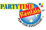 PARTYTIME RENTALS logo