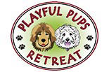 PLAYFUL PUPS RETREAT logo