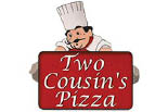TWO COUSINS PIZZA/MANHEIM logo