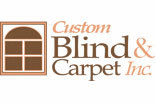 CUSTOM BLIND & CARPET logo