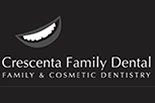 CRESCENTA FAMILY DENTAL logo