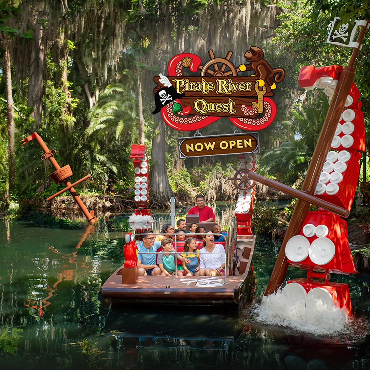 Pirate River Quest - Legoland Florida