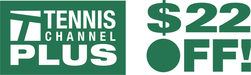 Tennis Channel Plus - $22 OFF