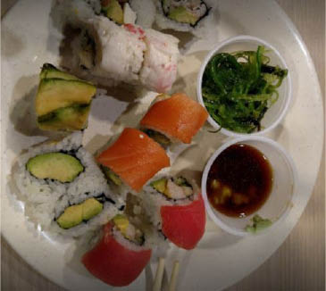 Japanese Buffet Restaurant | Hand Rolled Sushi - Japanese Food Entrees